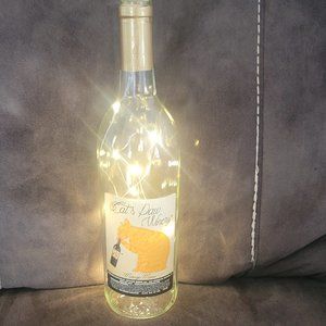 Wine bottle light